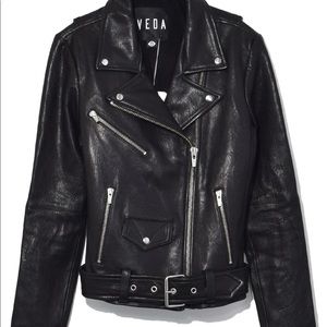 Veda Jayne Classic Leather Jacket